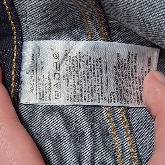 Banana Republic High Rise Flare Premium Denim Jean Women's 30 - Picture 7 of 8